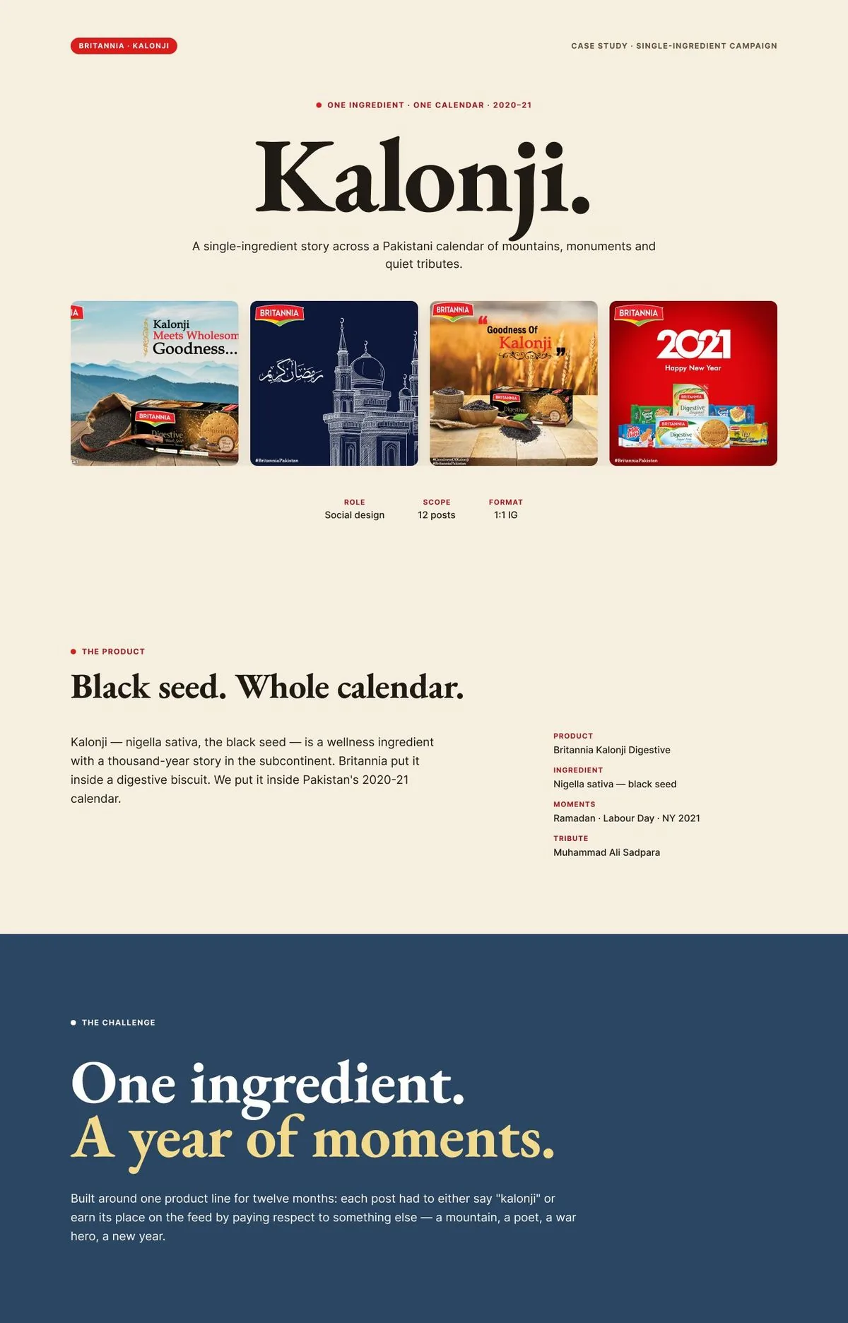 Britannia Kalonji — full case study