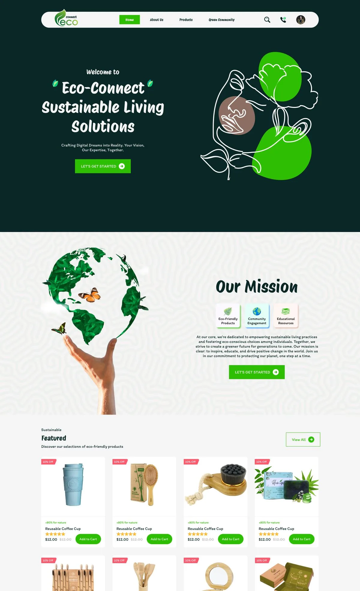 Eco-Connect — Sustainable Living Solutions — full case study