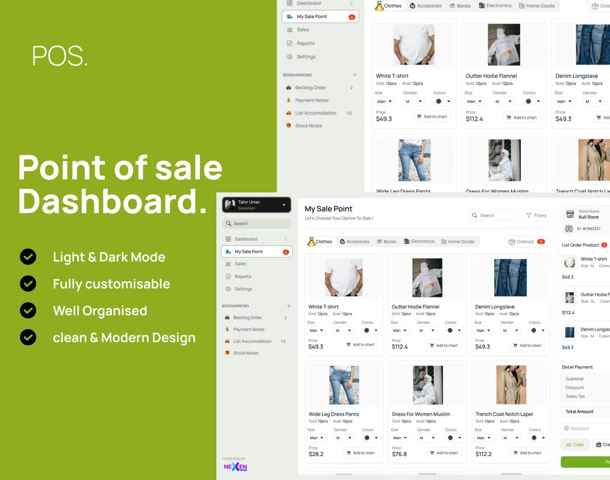 Nexen POS — Point of Sale Dashboard — full case study