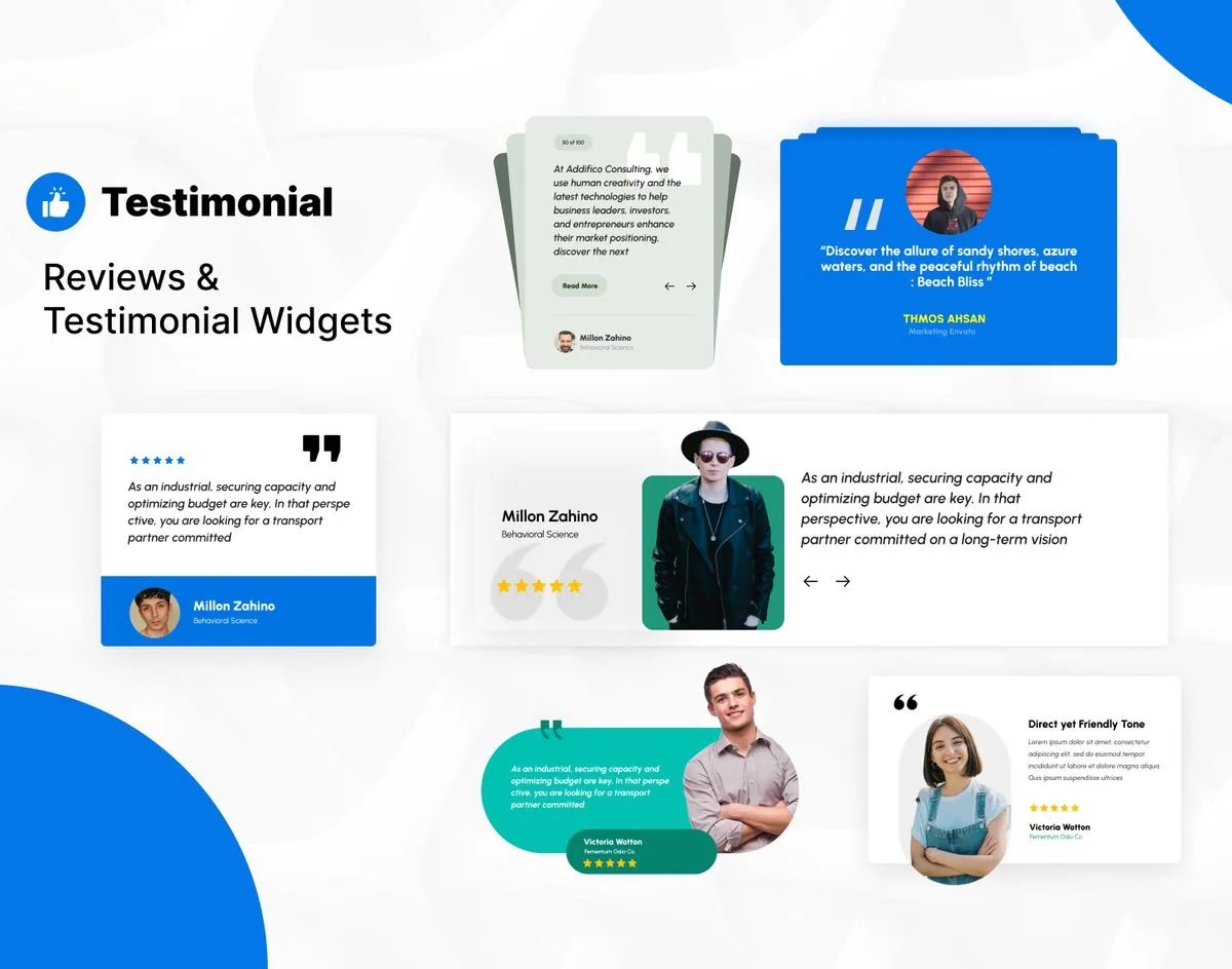 Testimonial & Review Widgets — full case study