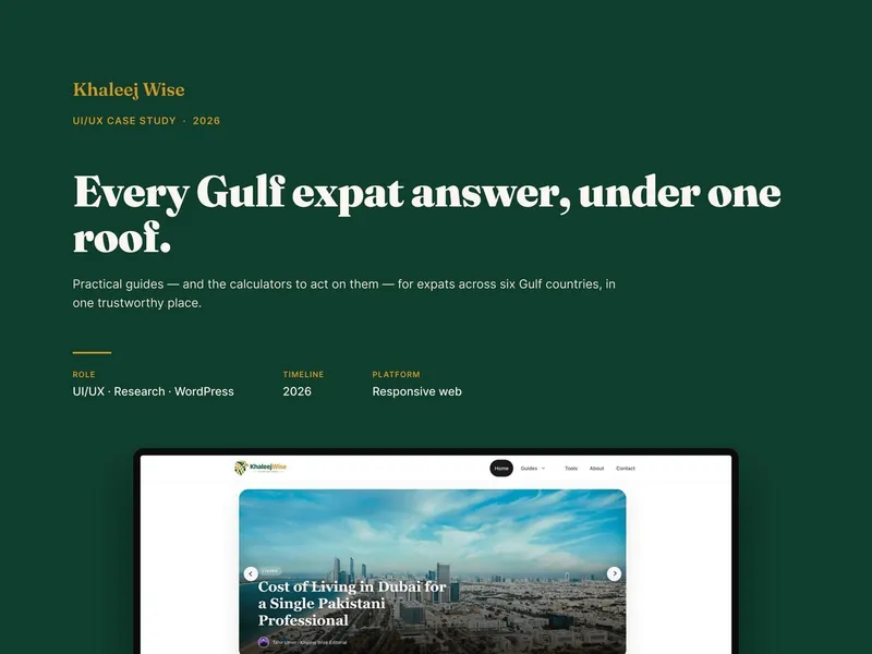 Khaleej Wise — Gulf Expat Guides