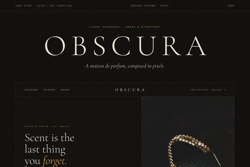 OBSCURA — Maison de Parfum