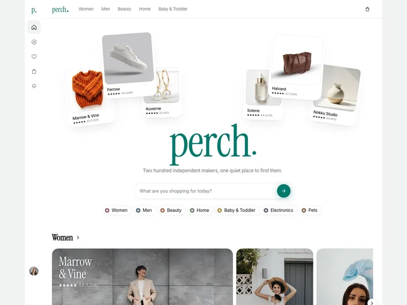 perch — Storefront Concept